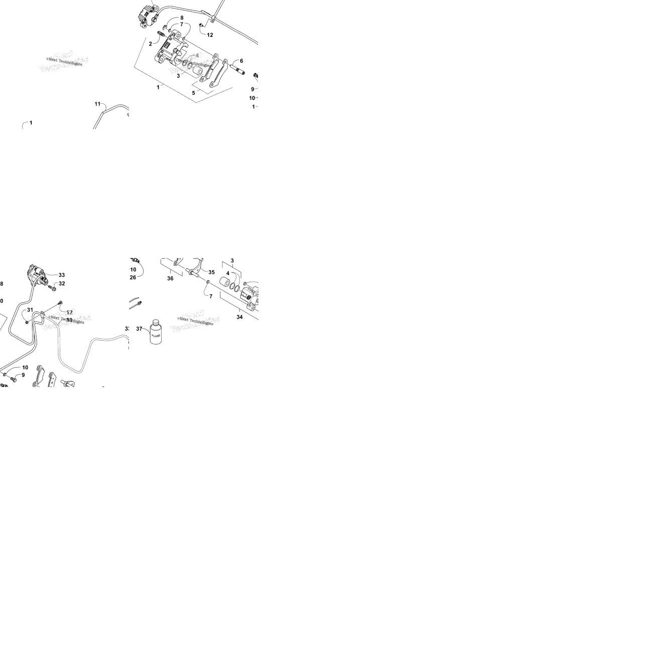 Hydraulic Brake Assembly