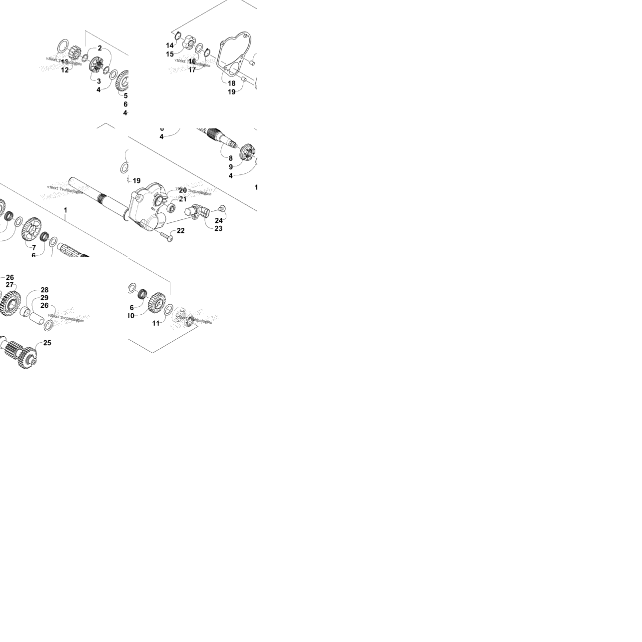 Secondary Transmission Assembly