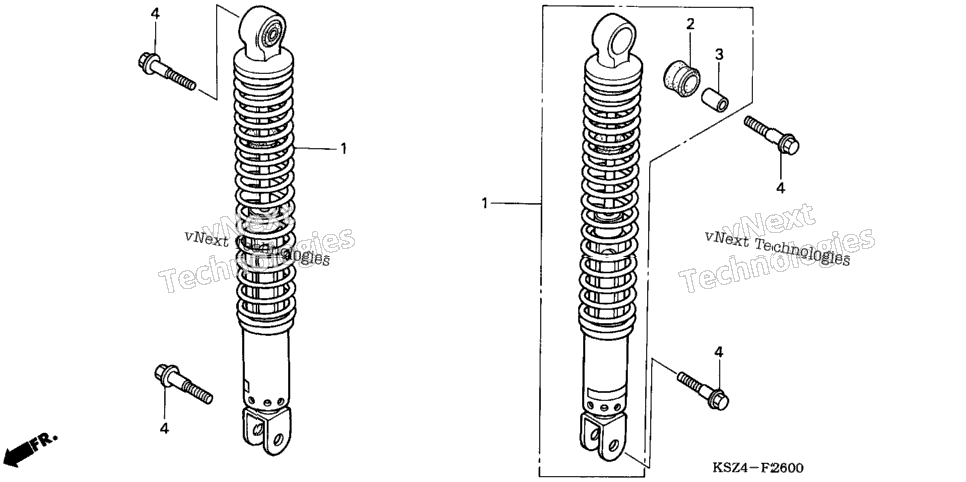 Rear Shock Absorber