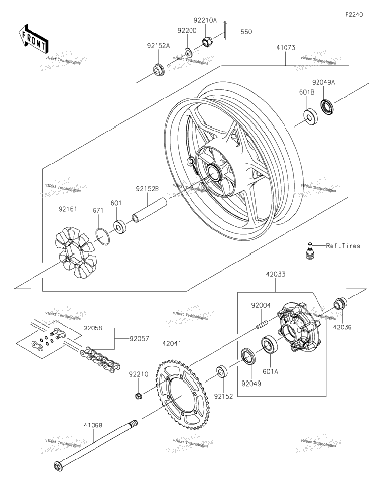 Rear Wheel/Chain