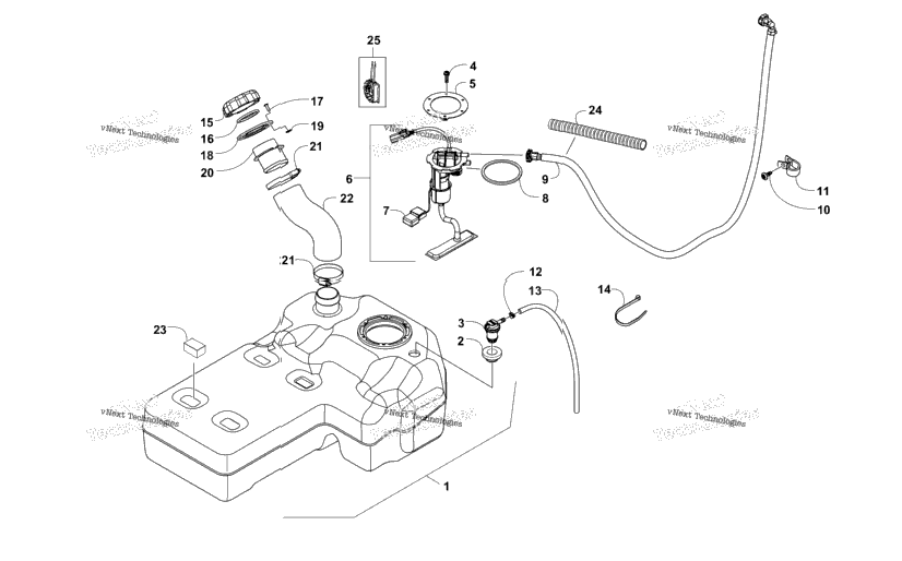 Gas Tank Assembly