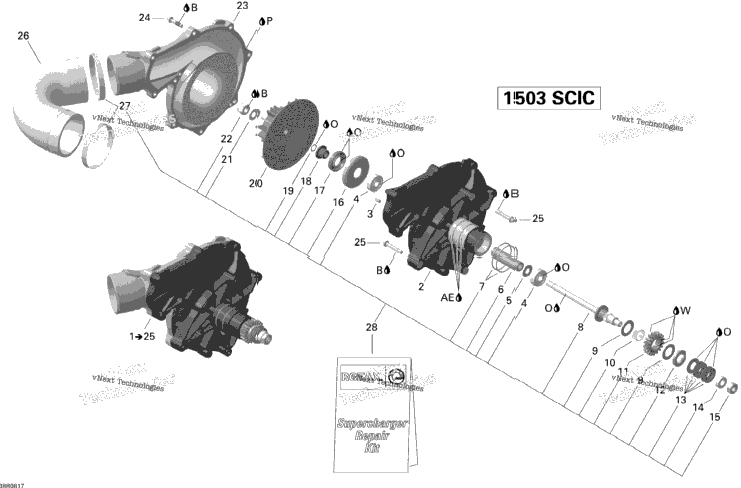 Supercharger V1 Sea-Doo