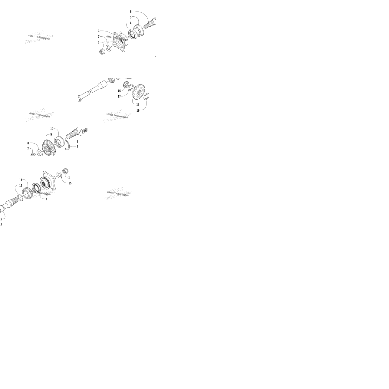 Secondary Drive Assembly