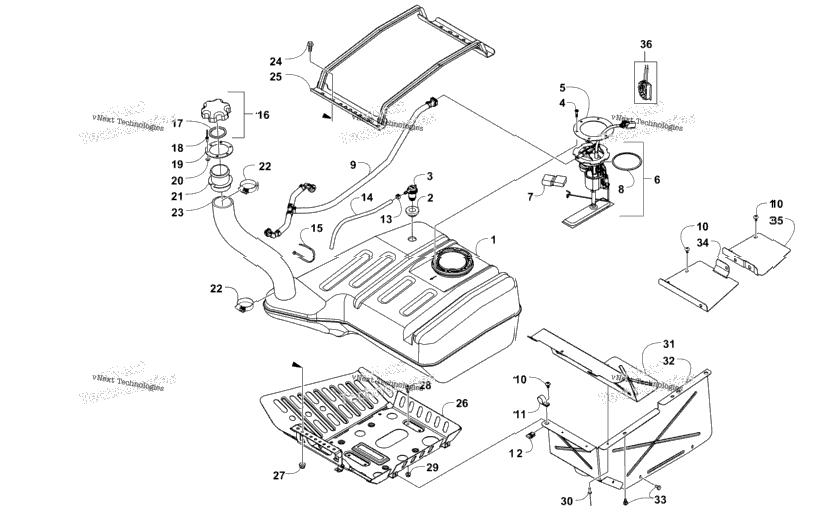Gas Tank Assembly