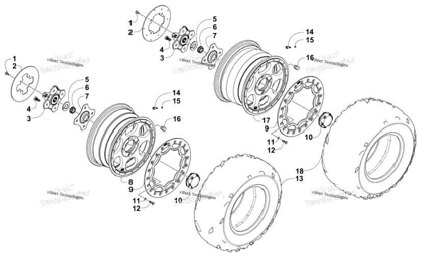 Wheel And Tire Assembly