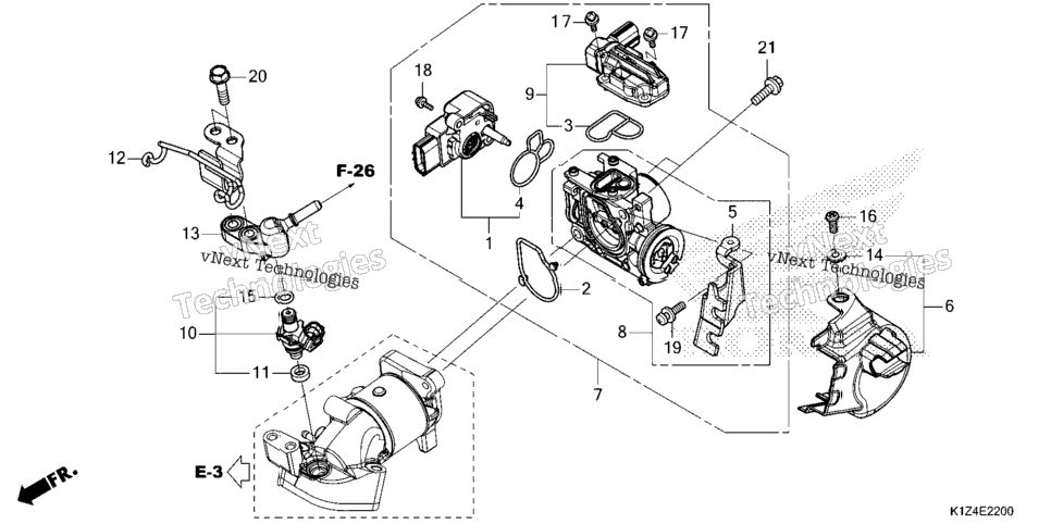 Throttle Body@Fuel Injector