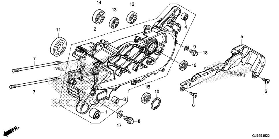 Left Crankcase