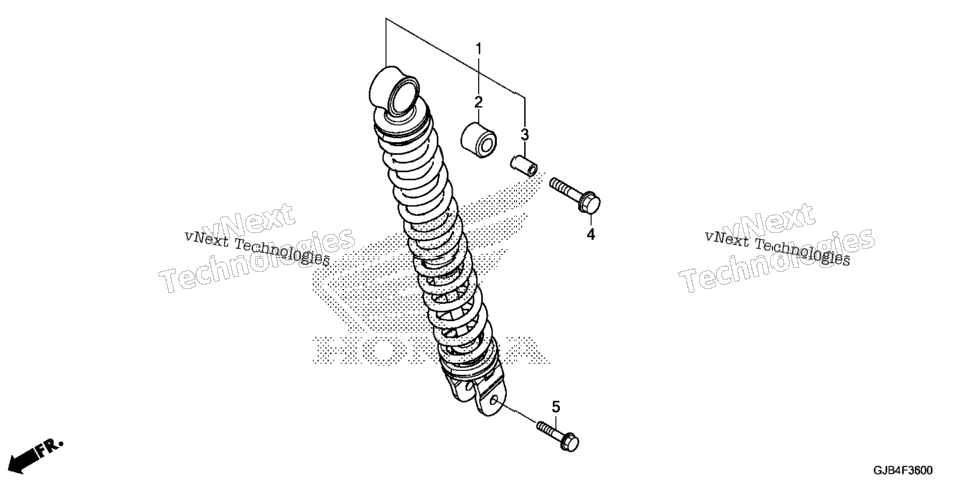 Rear Shock Absorber