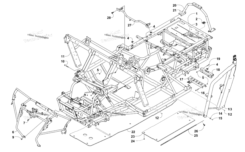 Frame And Related Parts