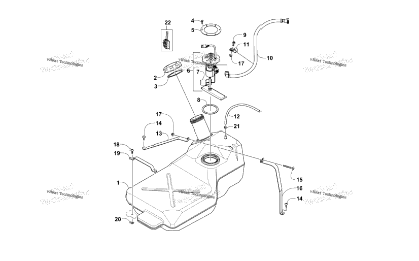 Gas Tank Assembly