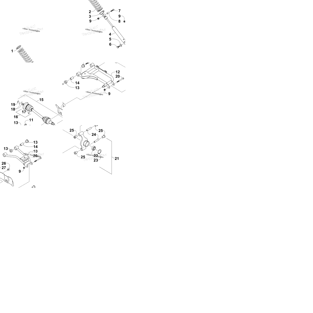 Rear Suspension Assembly