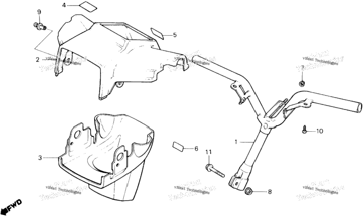 Handlebar 84-86