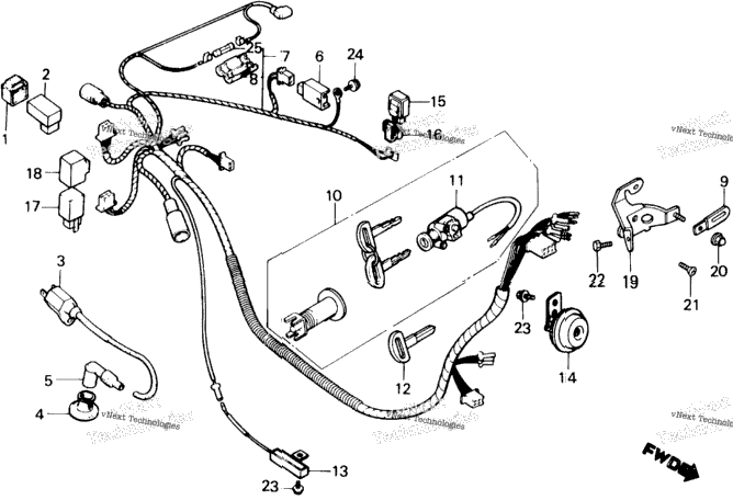Wire Harness 84-86