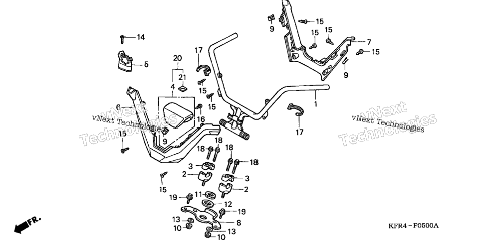 Handlebar + Top Bridge