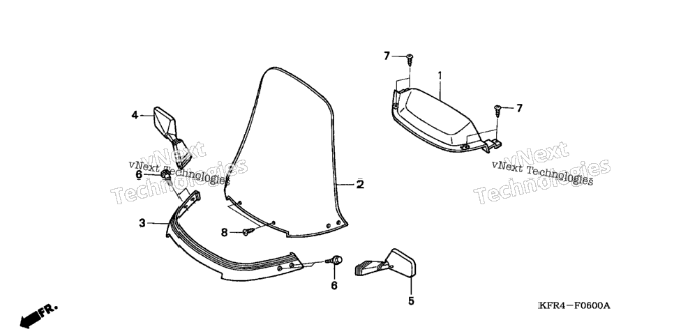 Meter Visor + Windscreen