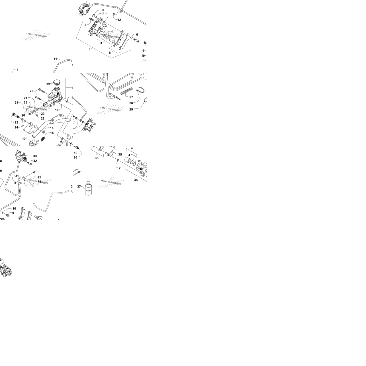 Hydraulic Brake Assembly