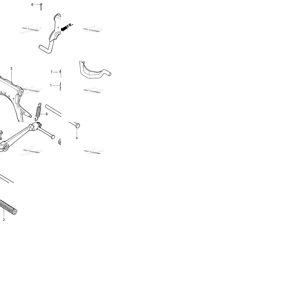 Stand + Starter Arm