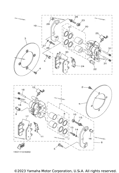 Front Brake Caliper