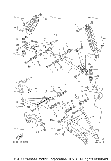 Front Suspension & Wheel