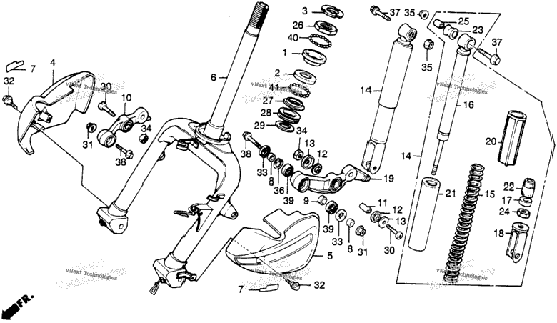 Front Fork 85-87