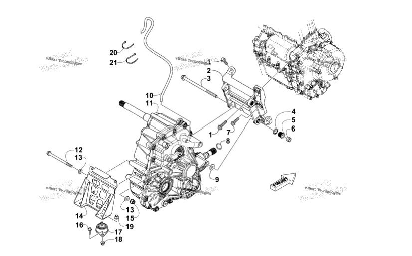 Rear Drive System Assembly