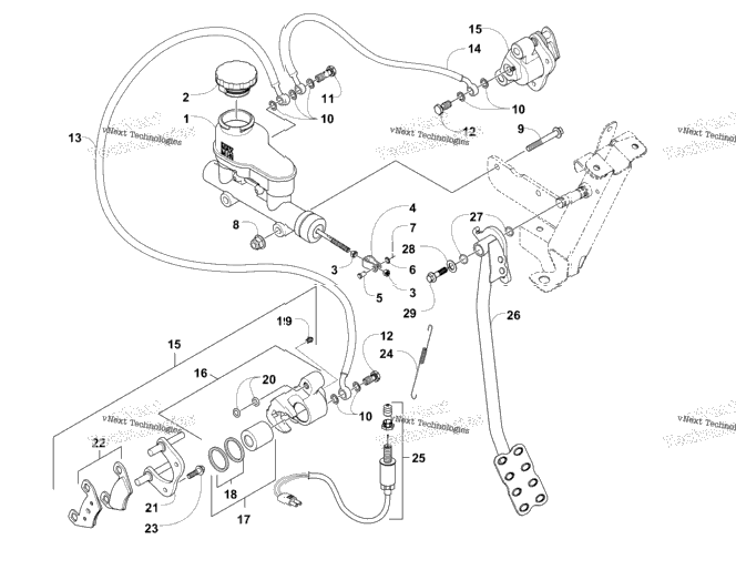 Front Brake Assembly