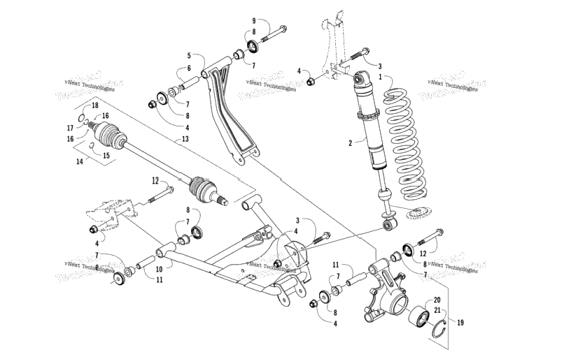 Rear Suspension Assembly