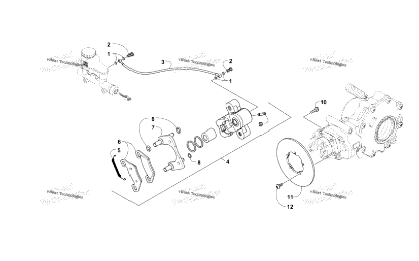 Rear Brake Assembly