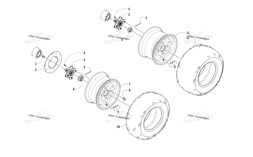 Wheel And Tire Assembly