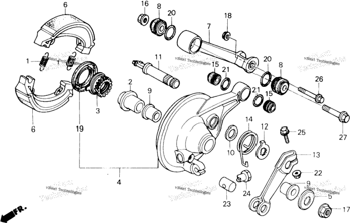 Front Brake Panel