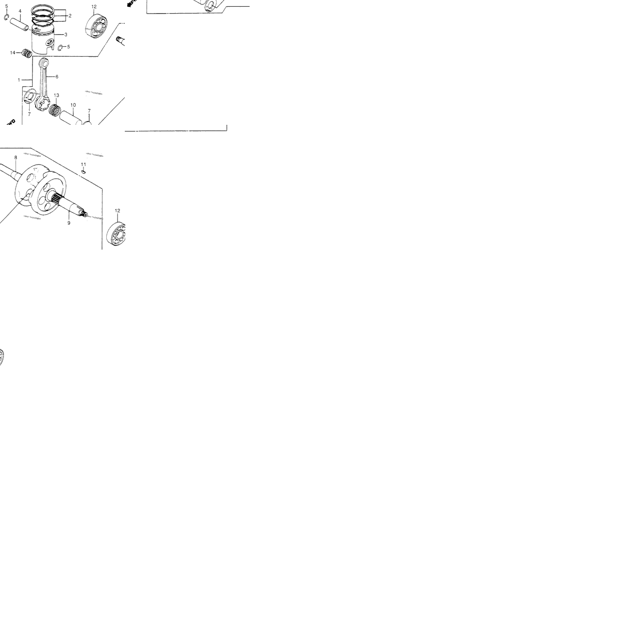 Crankshaft + Piston