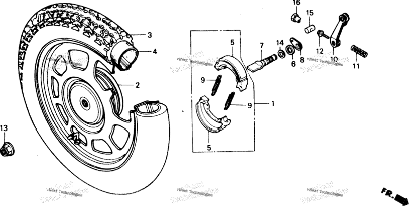 Rear Wheel