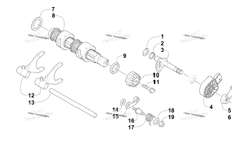 Gear Shifting Assembly
