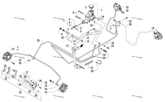 Hydraulic Brake Assembly
