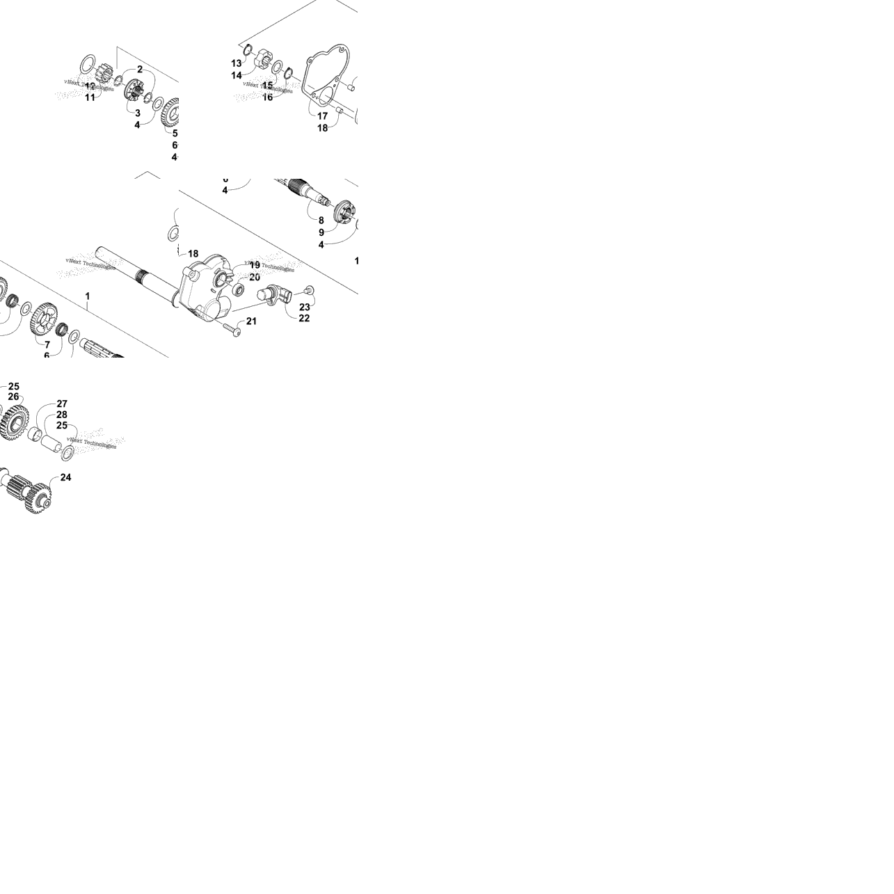 Secondary Transmission Assembly