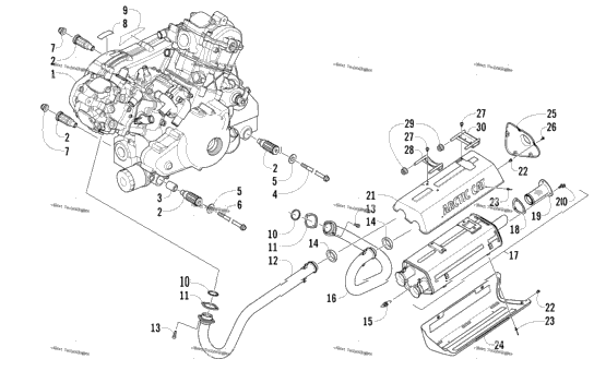 Engine And Exhaust