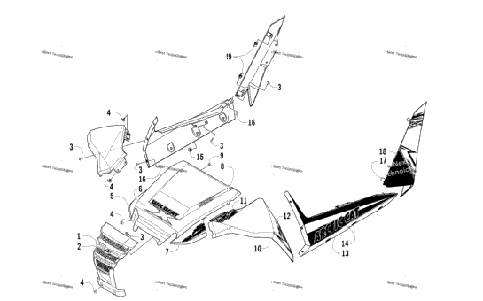 Front And Side Panel Assemblies