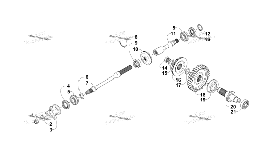 Secondary Drive Assembly
