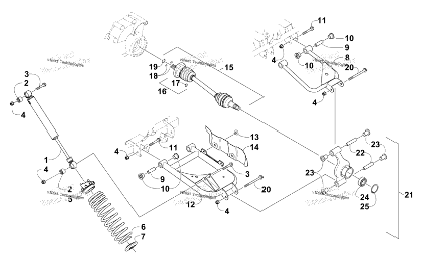 Rear Suspension Assembly