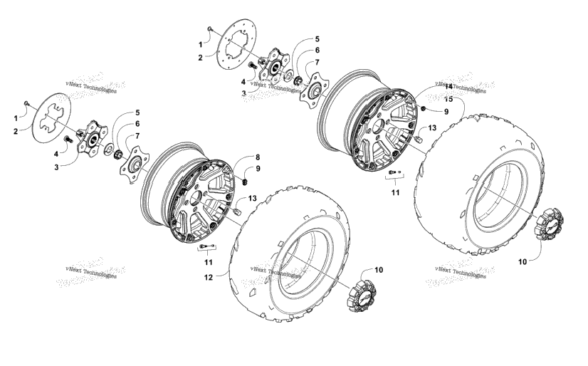 Wheel And Tire Assembly