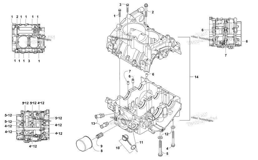 Crankcase Assembly