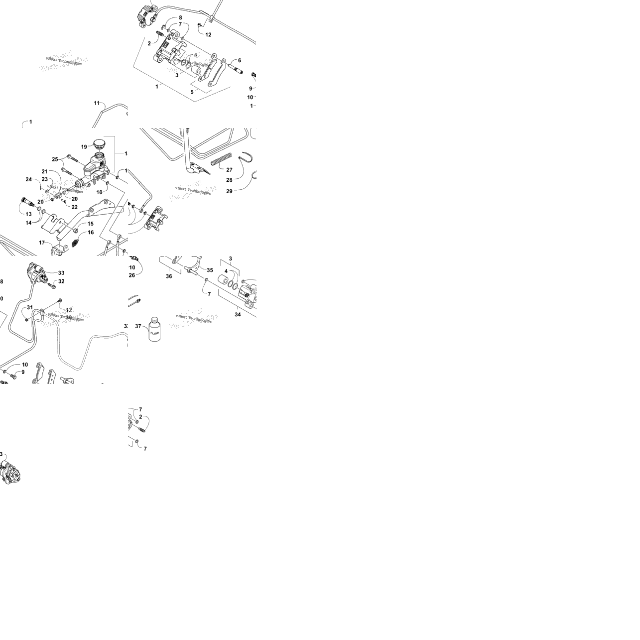 Hydraulic Brake Assembly