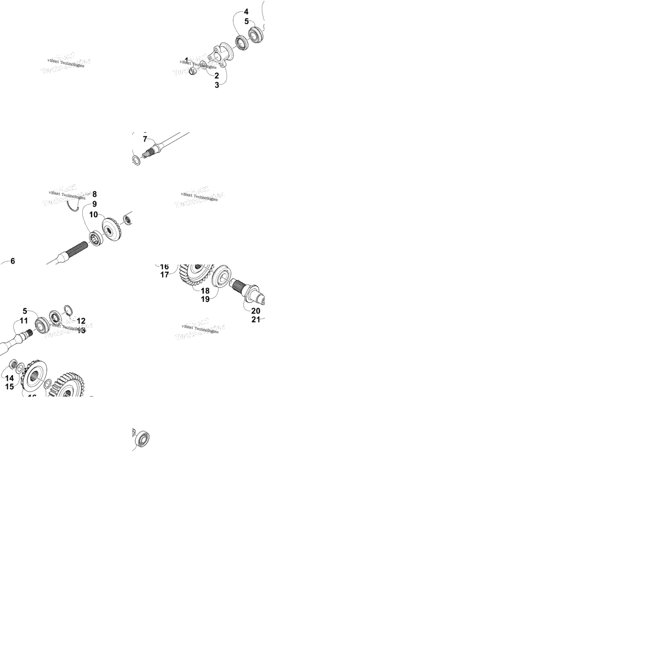 Secondary Drive Assembly