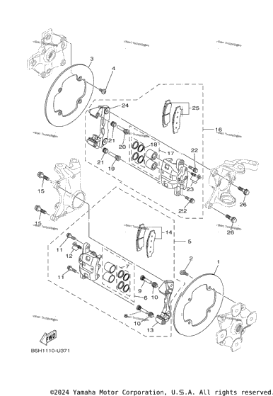 Front Brake Caliper