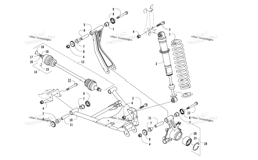 Rear Suspension Assembly