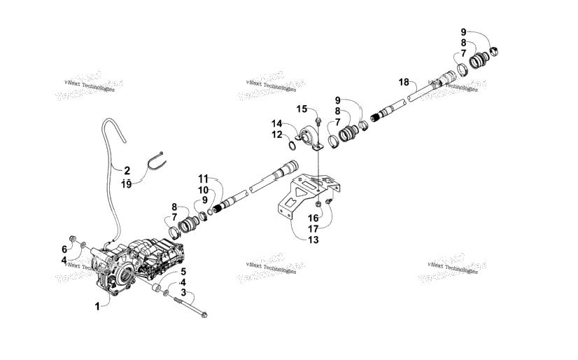 Front Drive System Assembly