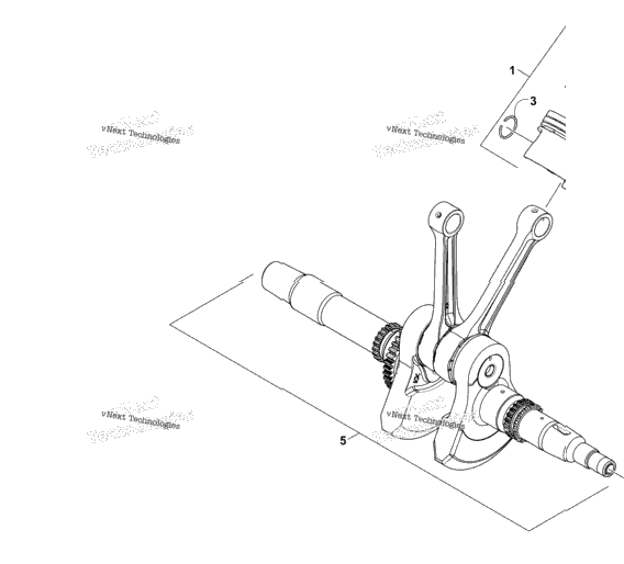 Crankshaft And Piston Assembly