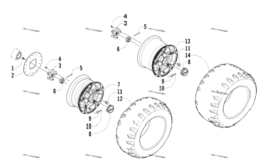 Wheel And Tire Assembly