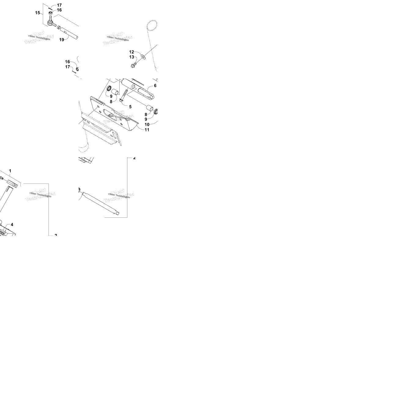 Rack And Pinion Assembly (Ser. # 309157 And Above)