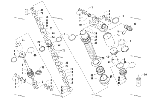 Front Suspension Shock Absorber